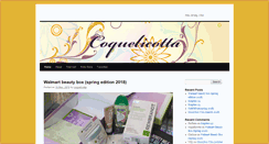 Desktop Screenshot of coquelicotta.com